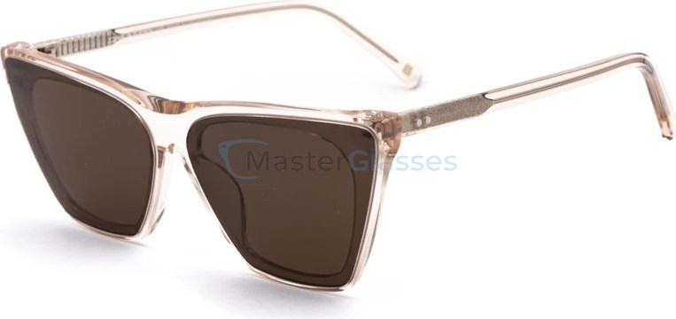Солнцезащитные очки CALANDO AT8329, цвет TRANSPARENT BROWN, BROWN