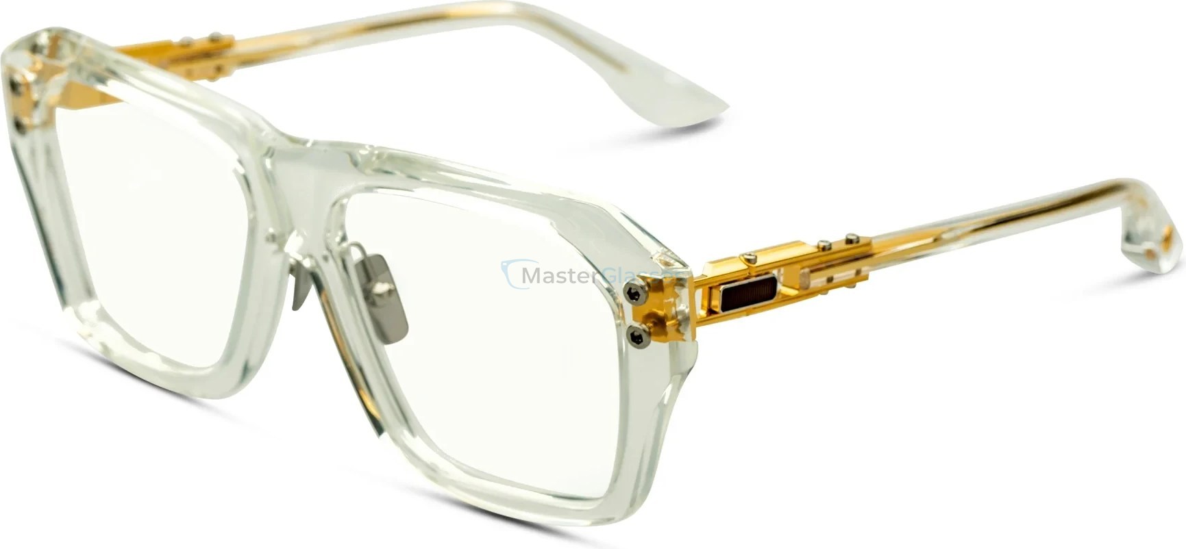  DITA GRAND-APX 02,  CRYSTAL CLEAR - YELLOW GOLD, CLEAR