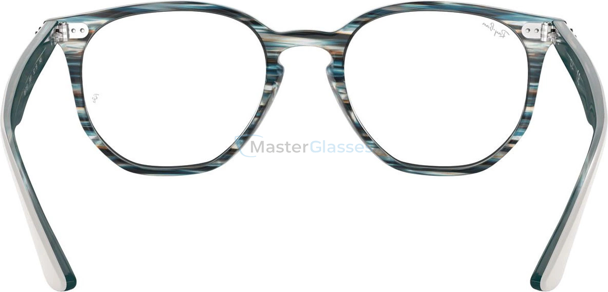 ������ Ray-Ban Hexagonal RX7151 5801 Blue/grey Stripped