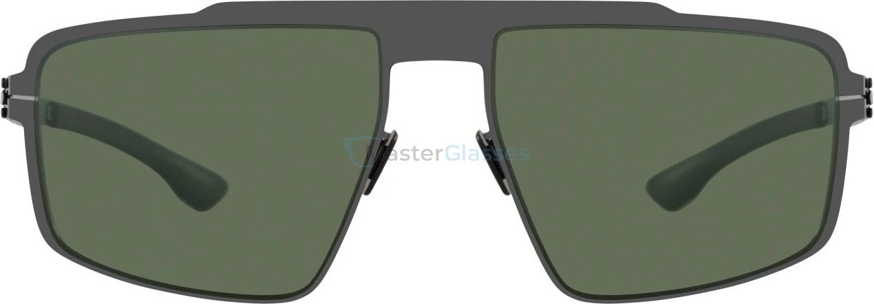   Ic! Berlin MB 16 Gun-Metal Black Green Polarized Donnerstag