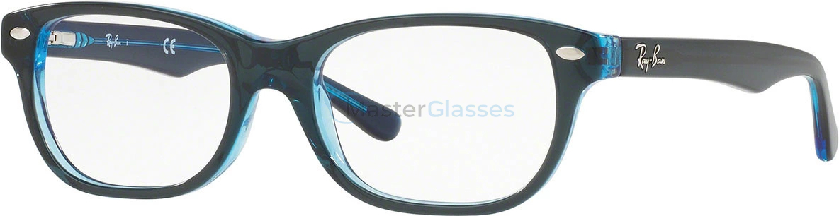  Ray-Ban RY1555 3667 Top Blue On Blue Fluo