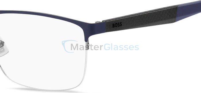  HUGO BOSS 1487 KU0 Matte Blue Ruthenium