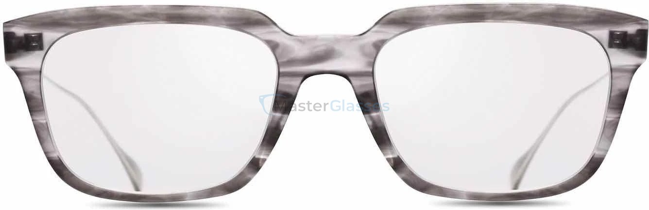  DITA ARGAND 03,  MATTE CRYSTAL GREY SWIRL - ANTIQUE SILVER, CLEAR