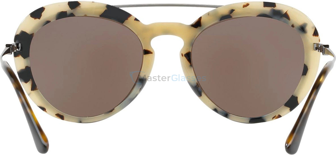 Солнцезащитные очки Giorgio Armani AR6055 301073 Gunmetal/top Havana-cube