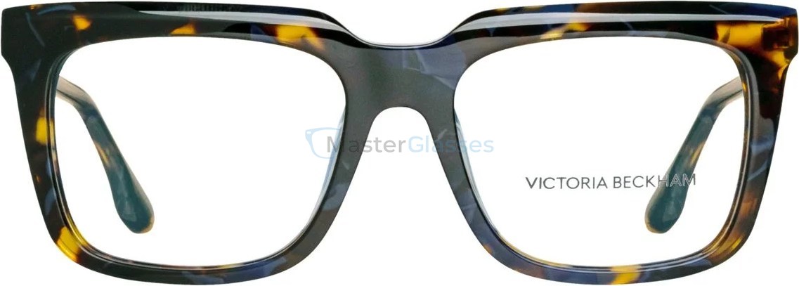  VICTORIA BECKHAM VB2628 418,  HAVANA BLUE, CLEAR