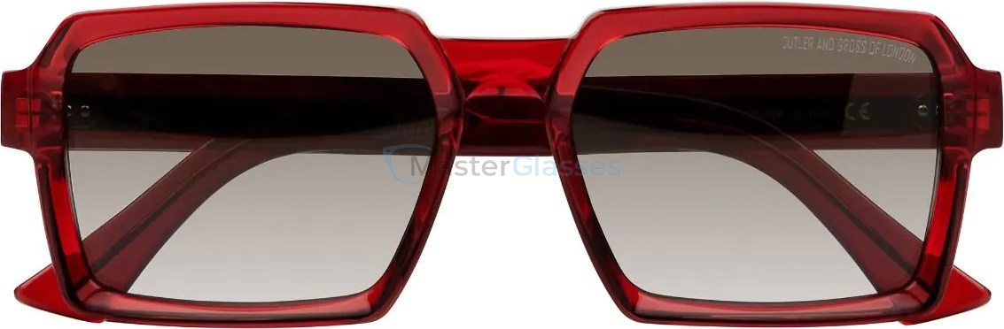   CUTLER GROSS 1385 02,  CRYSTAL RED, GREY