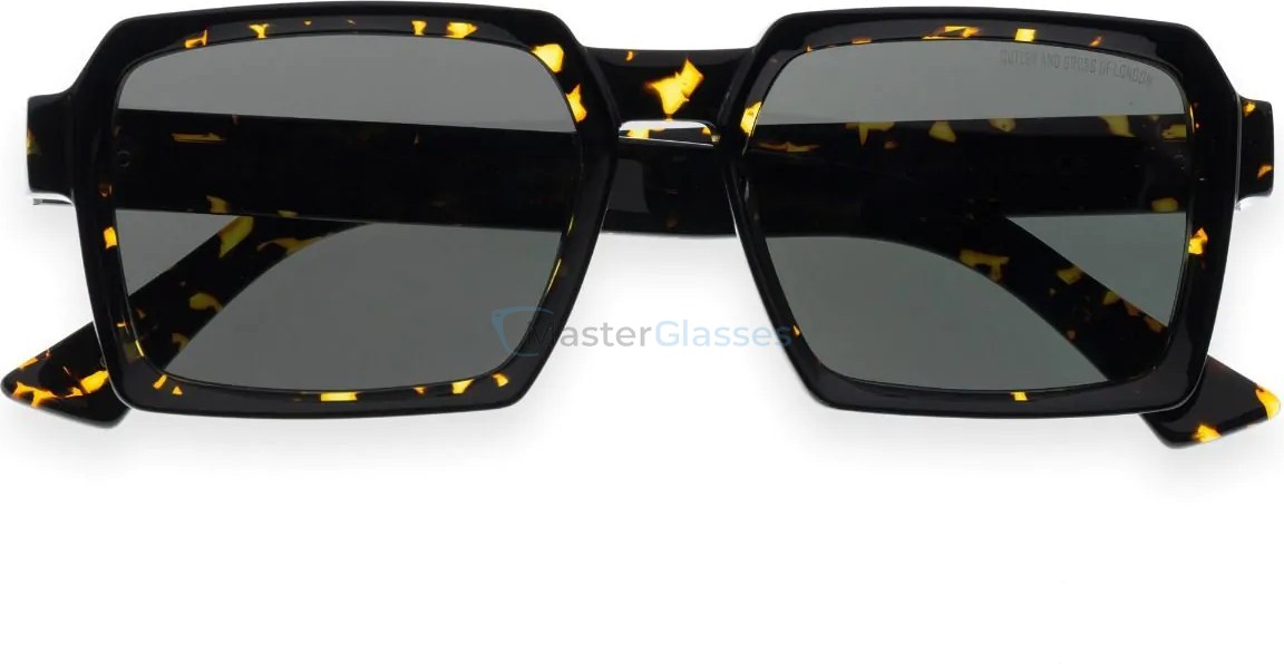   CUTLER GROSS 1385 03,  BLACK ON HAVANA, GREY