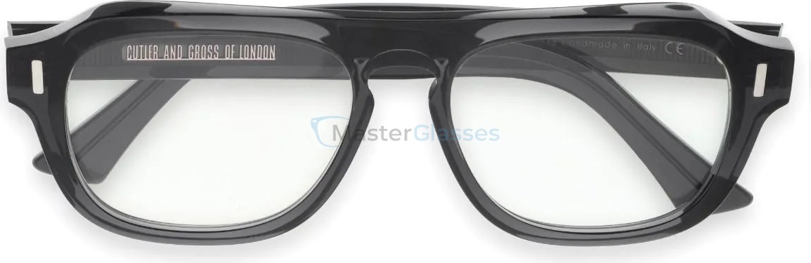  CUTLER GROSS 1319 10,  DARK GREY, CLEAR