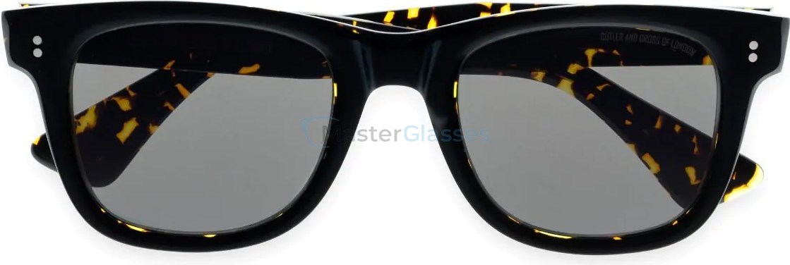   CUTLER GROSS 9101 01,  BLACK ON HAVANA, GREY