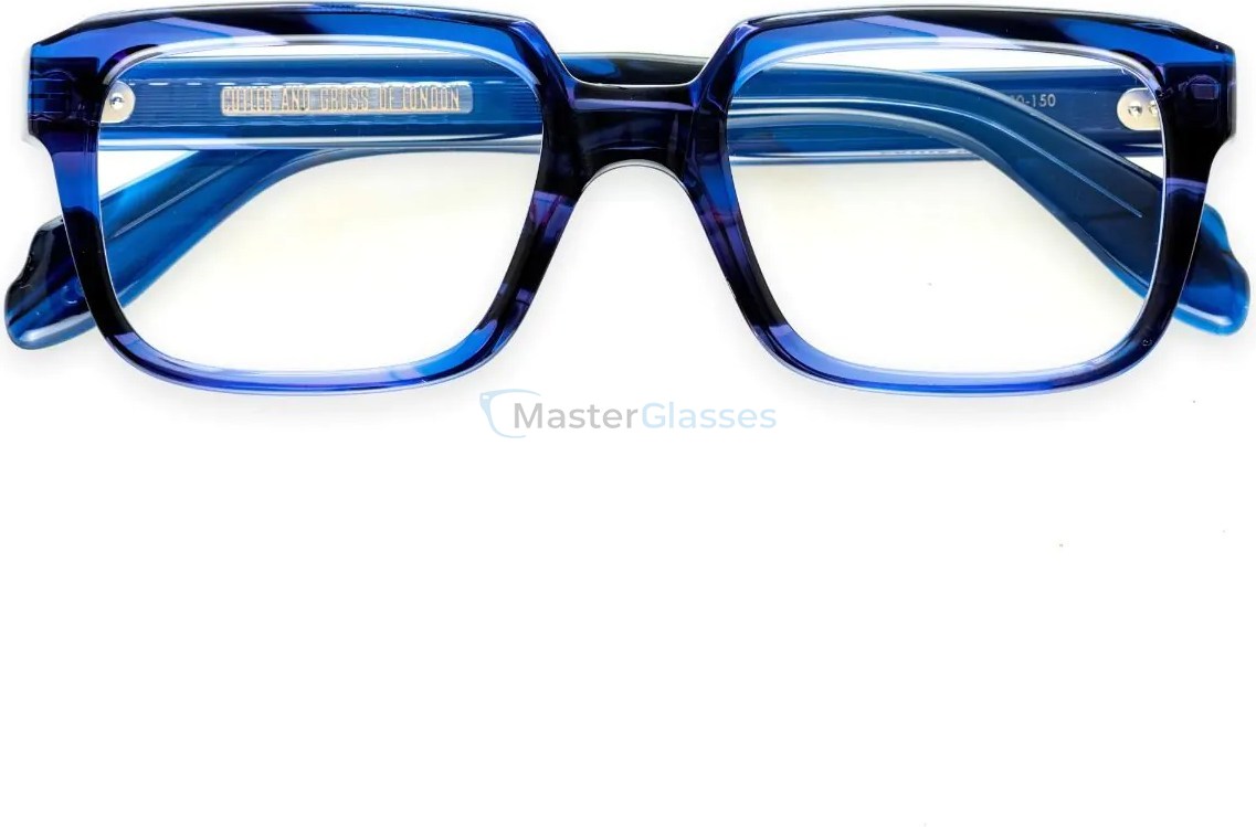  CUTLER GROSS 9289 04,  STRIPED BLUE HAVANA, CLEAR