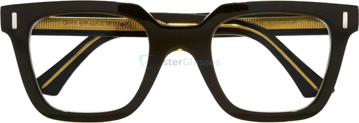  CUTLER GROSS 1305 14,  YELLOW ON BLACK, CLEAR