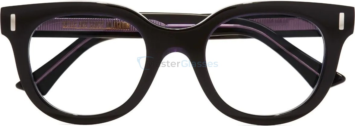  CUTLER GROSS 1304 07,  PURPLE ON BLACK, CLEAR