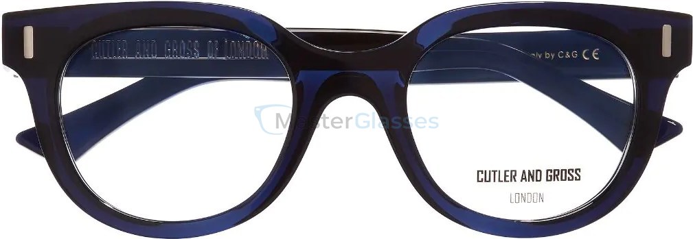  CUTLER GROSS 1304 06,  CLASSIC NAVY BLUE, CLEAR