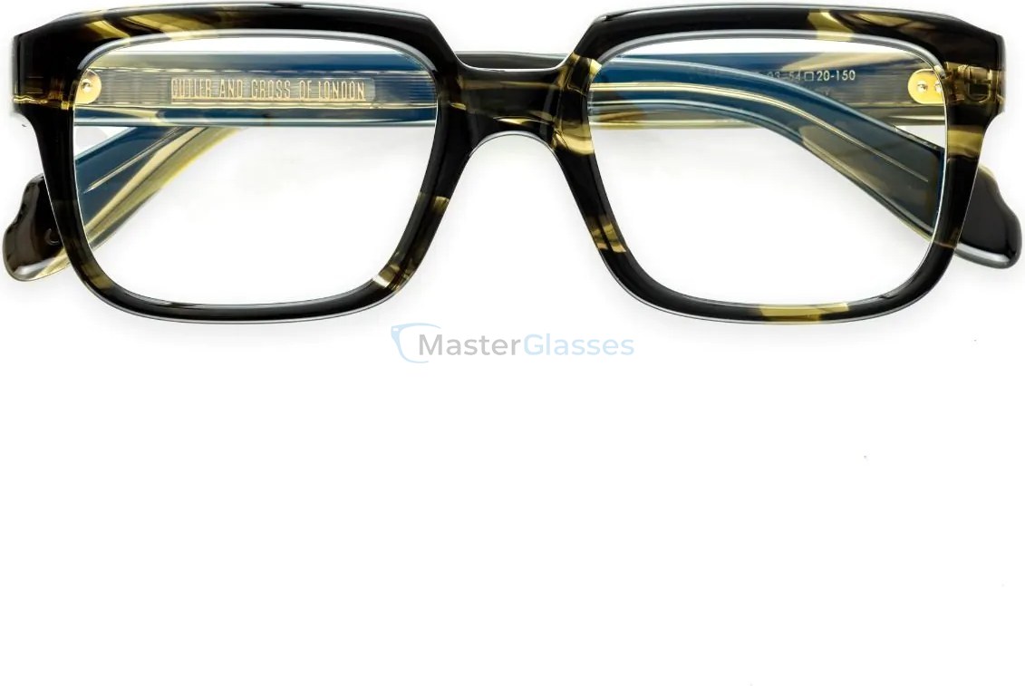 Оправа CUTLER GROSS 9289 03, цвет STRIPED GREEN HAVANA, CLEAR