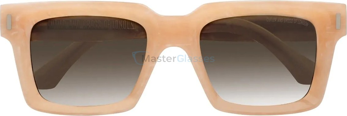   CUTLER GROSS 1386 03,  PEACH MURBLE, BROWN
