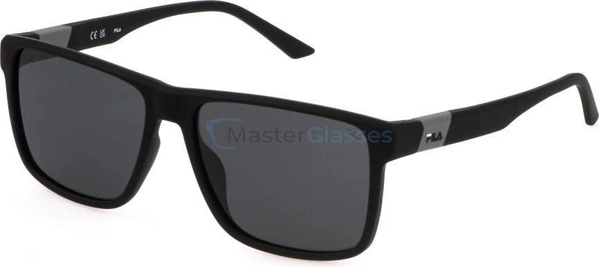   FILA SFI522 U28P,  MATT BLACK, SMOKE