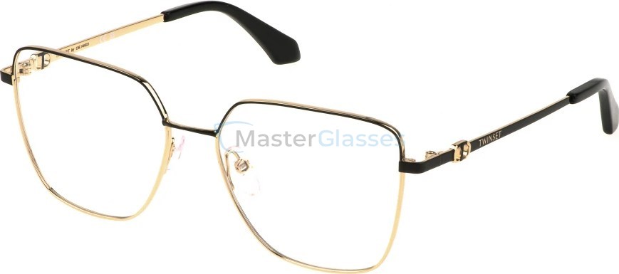  TWINSET VTW040 0301,  SH.ROSE GOLD W/BLACK PARTS, CLEAR