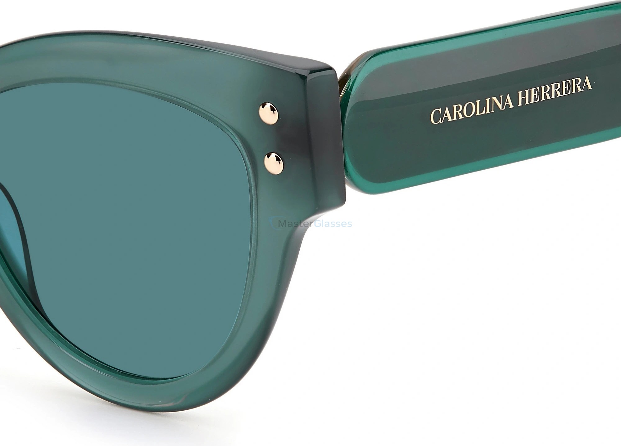   CAROLINA HERRERA CH 0009/S ZI9,  TEAL, BLUE AVIO