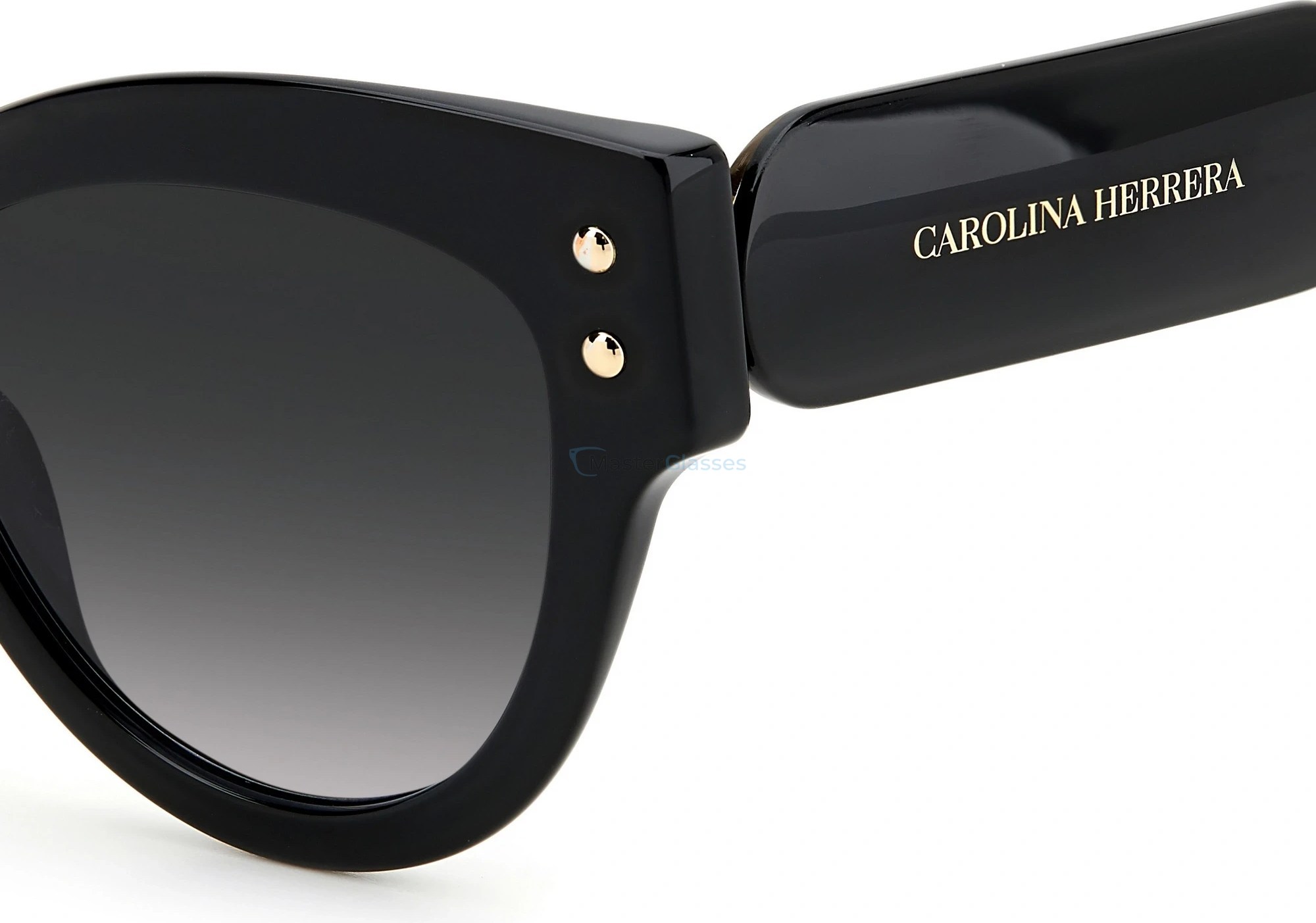   CAROLINA HERRERA CH 0009/S 807,  BLACK, DARK GREY SF