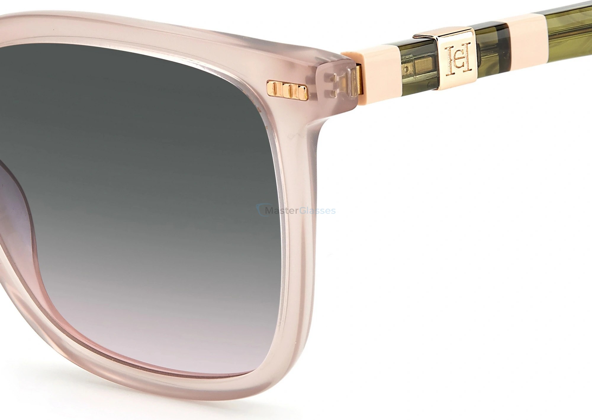   CAROLINA HERRERA CH 0045/S 3IO,  GRN NUDE, GREEN PINK