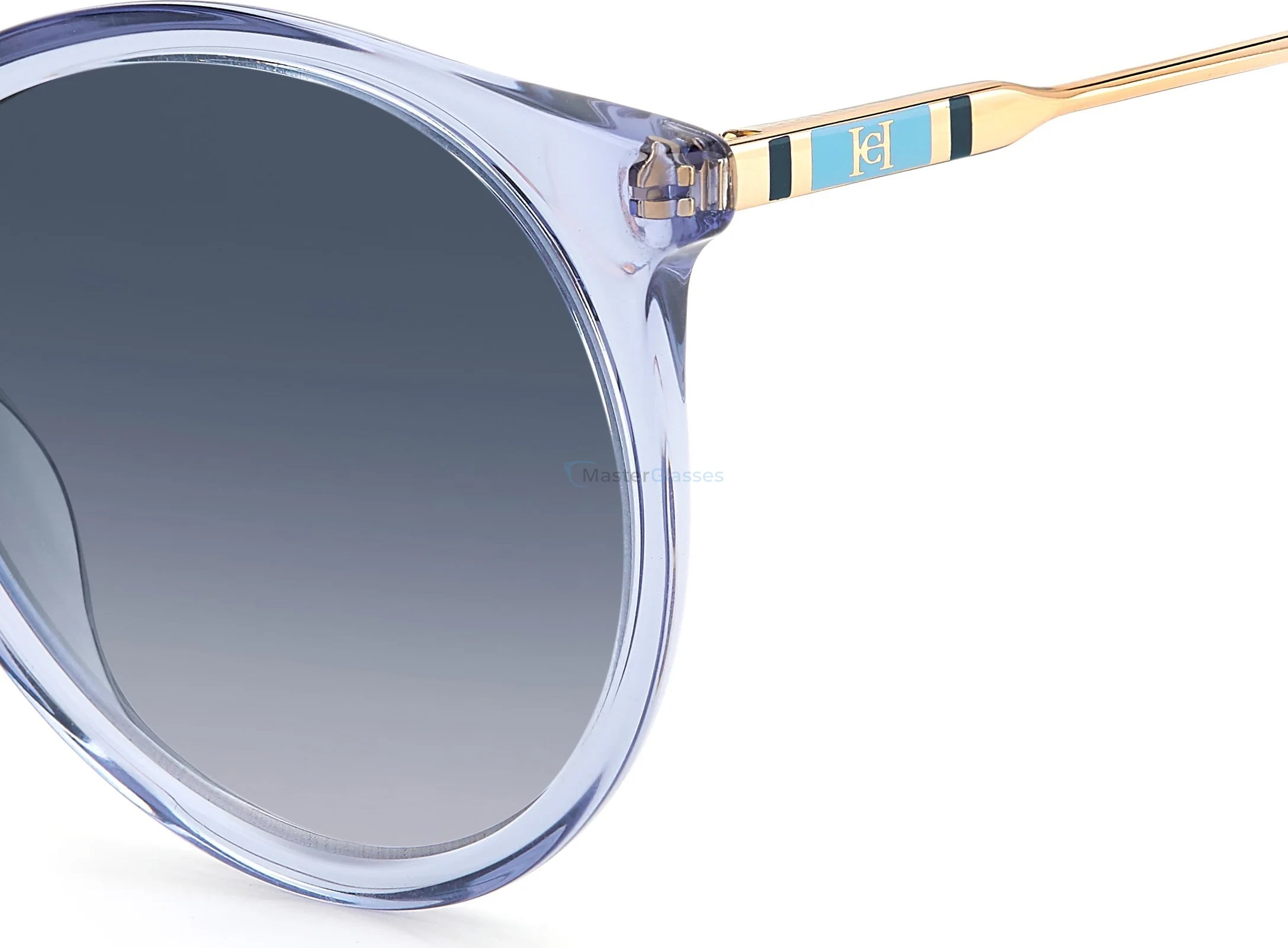   CAROLINA HERRERA CH 0069/S MVU,  AZURE, GREY DS