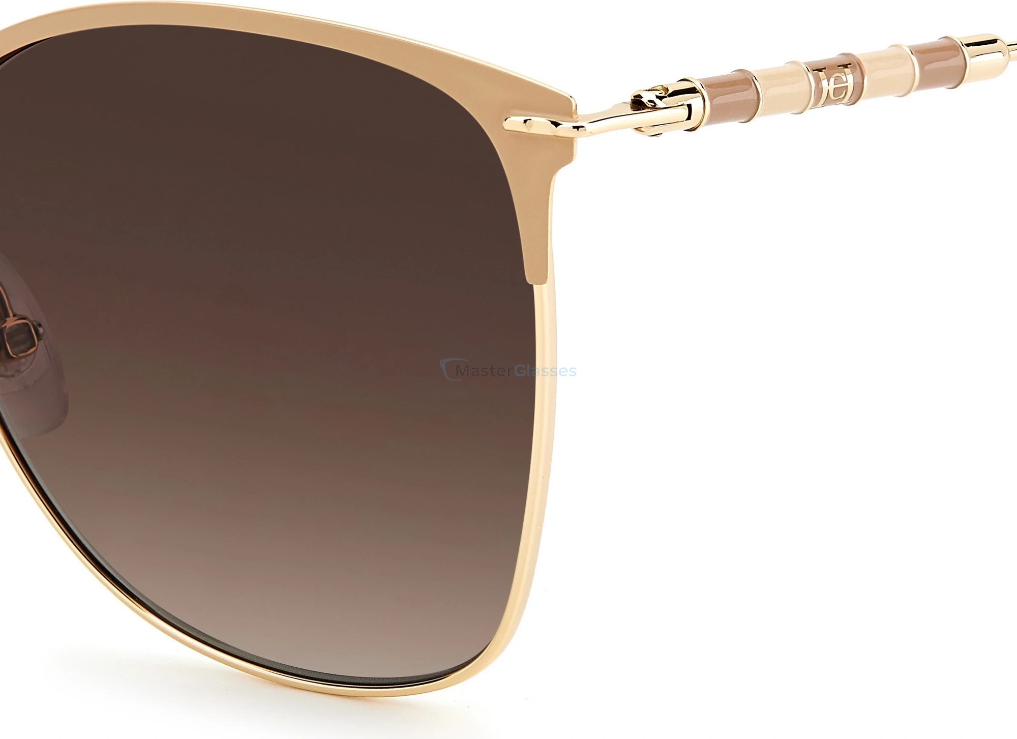   CAROLINA HERRERA CH 0036/S BKU,  GOLD NUDE, BROWN SF