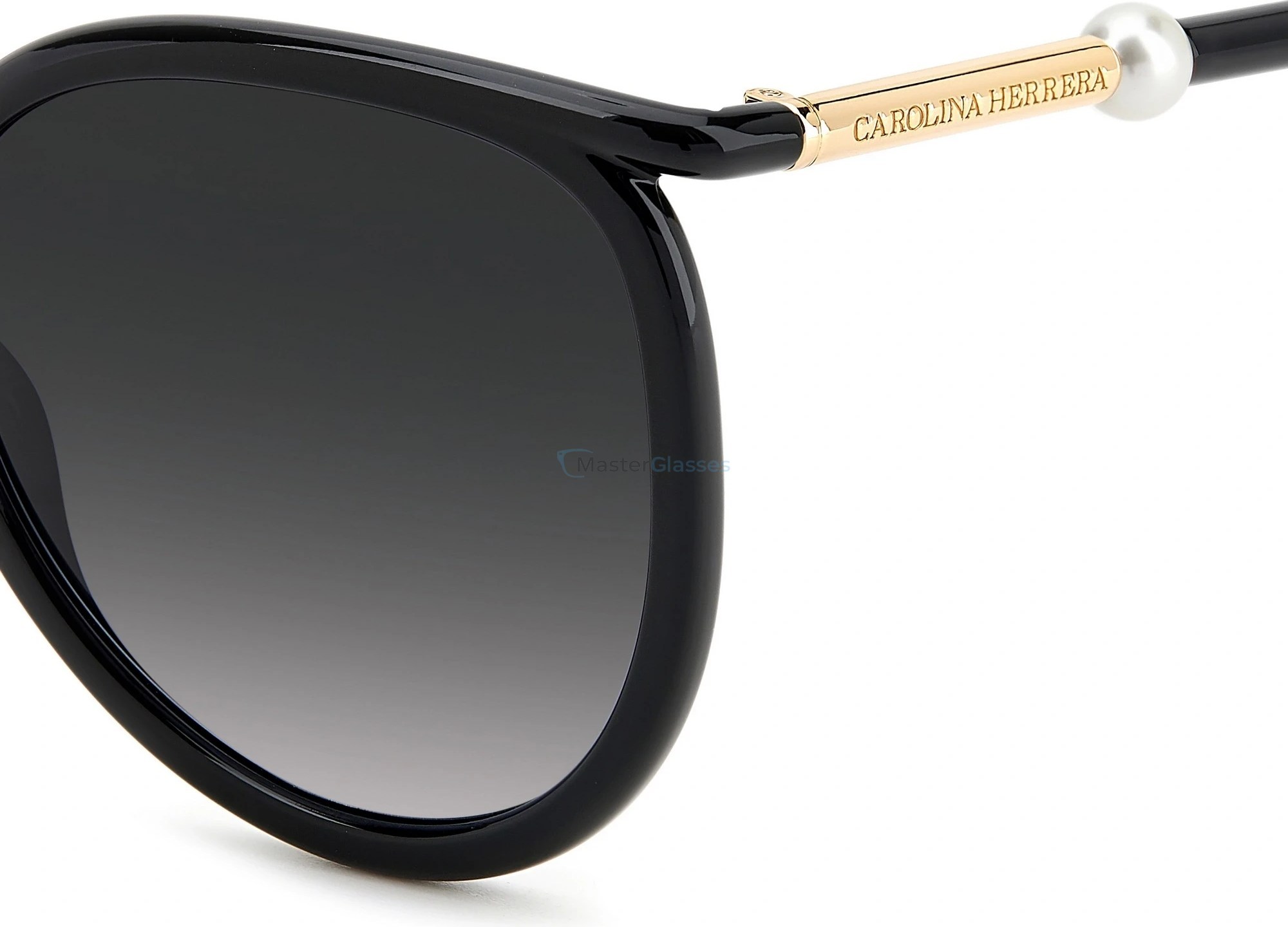   CAROLINA HERRERA HER 0077/S 807,  BLACK, DARK GREY SF