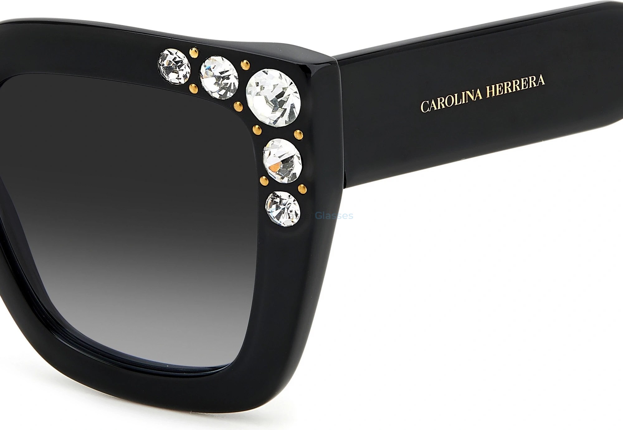   CAROLINA HERRERA HER 0130/S 807,  BLACK, DARK GREY SF