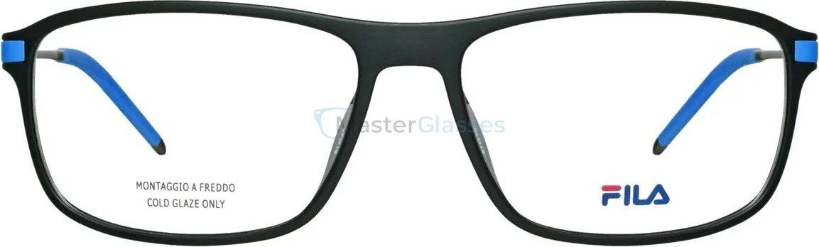  FILA VF9354 0U28,  MATT BLACK, CLEAR