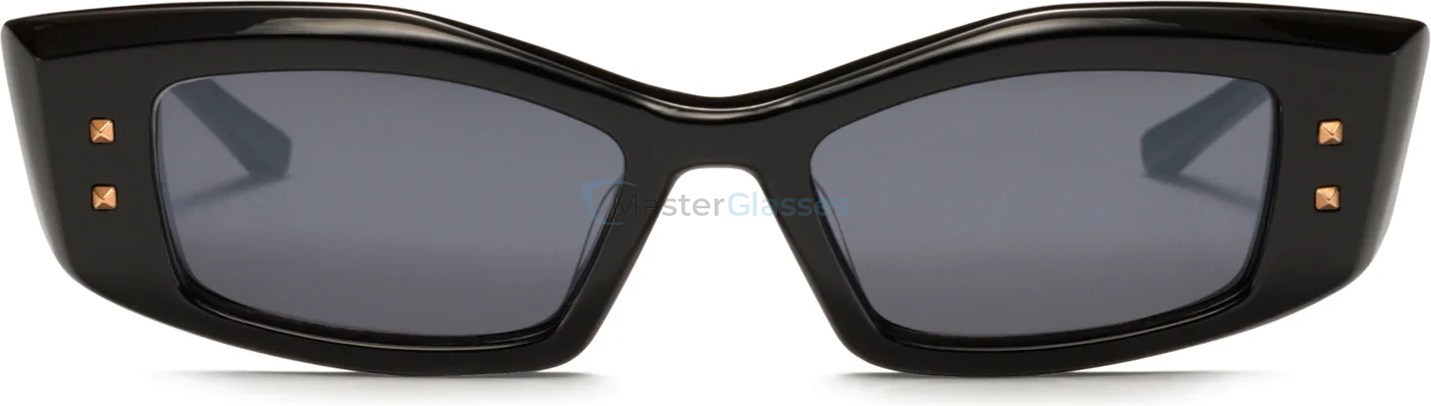   VALENTINO V-QUATTRO BLK-GLD,  BLACK, DARK GREY - BLACK FLASH MIRROR