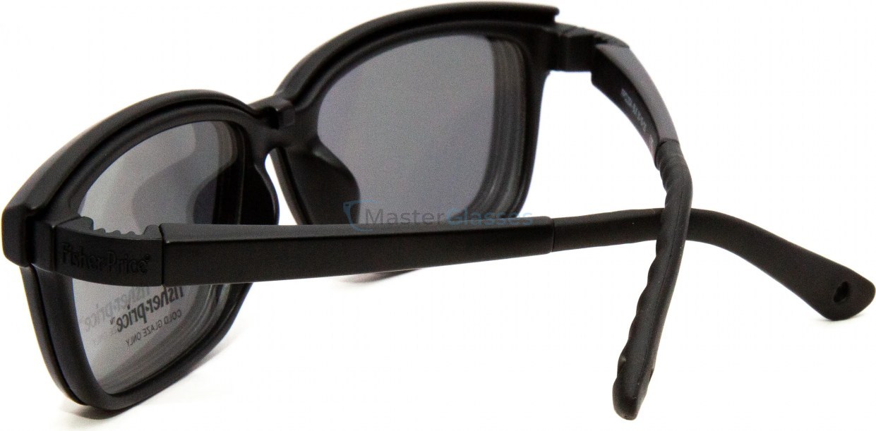 Оправа с солнцезащитным клипоном Fisher-Price FPCL004 BLK 50-16-130