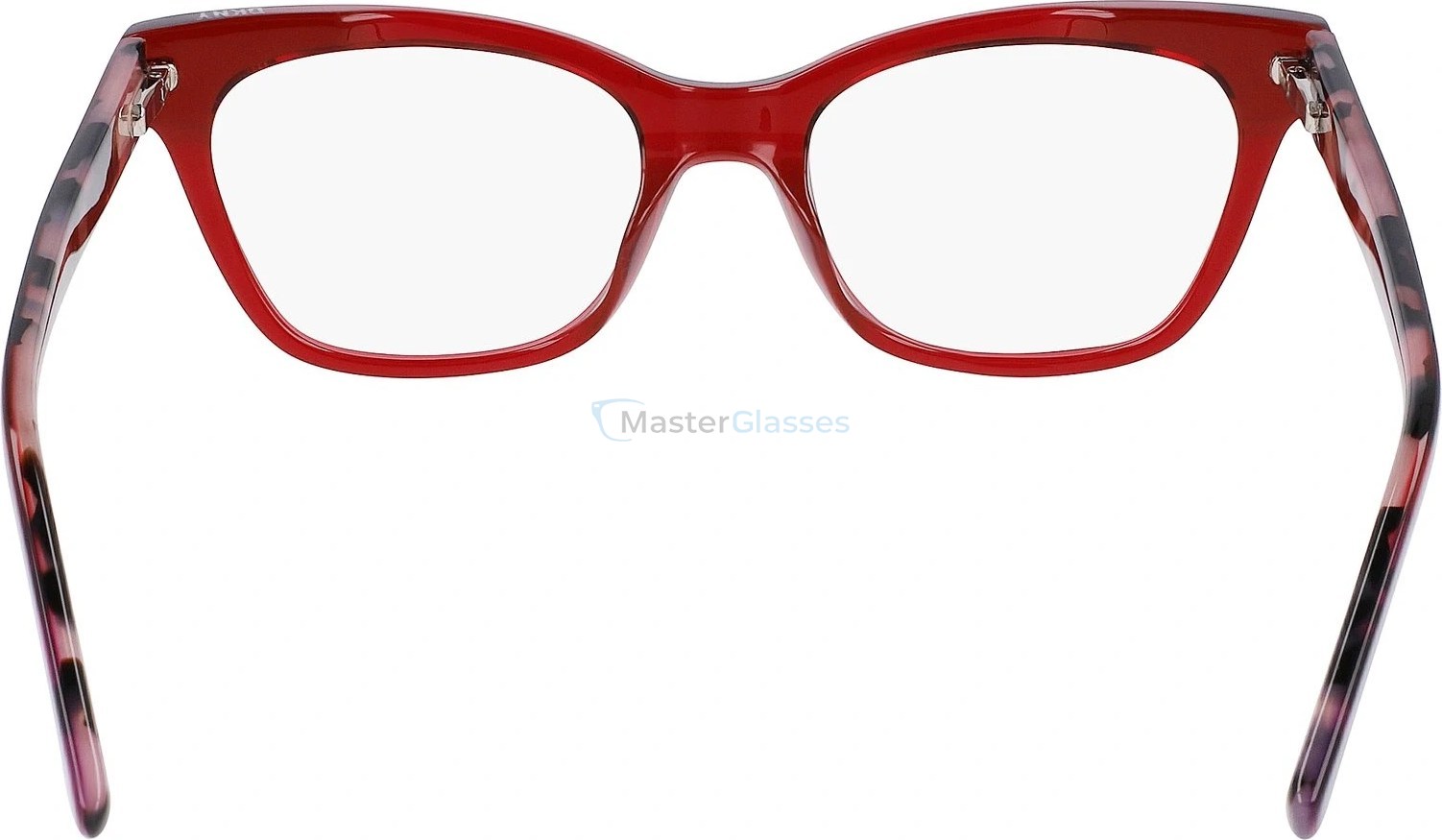  DKNY DK5053 600,  CRYSTAL RED, CLEAR