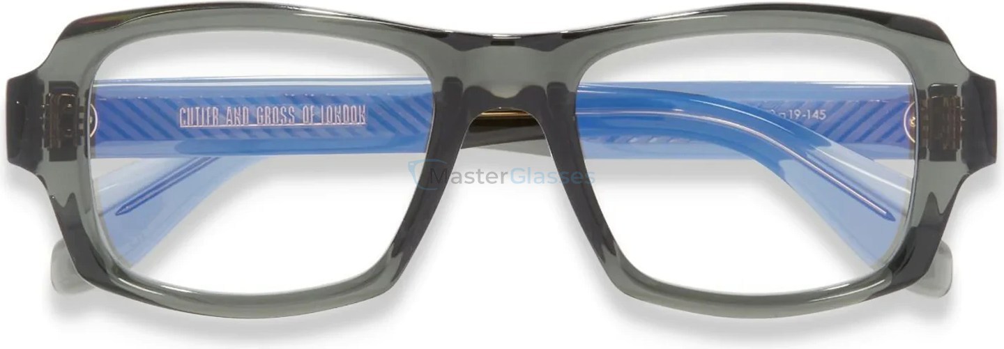  CUTLER GROSS 9894 03,  AVIATOR BLUE, CLEAR