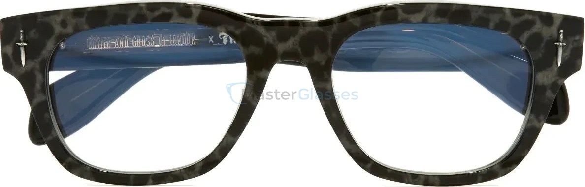  CUTLER GROSS 003 T5,  LEOPARD ON BLACK, CLEAR