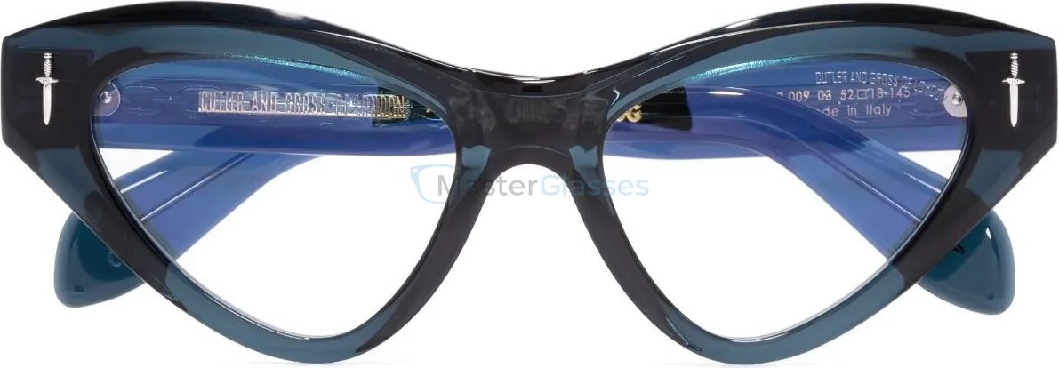  CUTLER GROSS 009 03,  DEEP TEAL, CLEAR