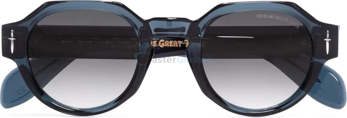   CUTLER GROSS 006 04,  DEEP BLUE, GREY