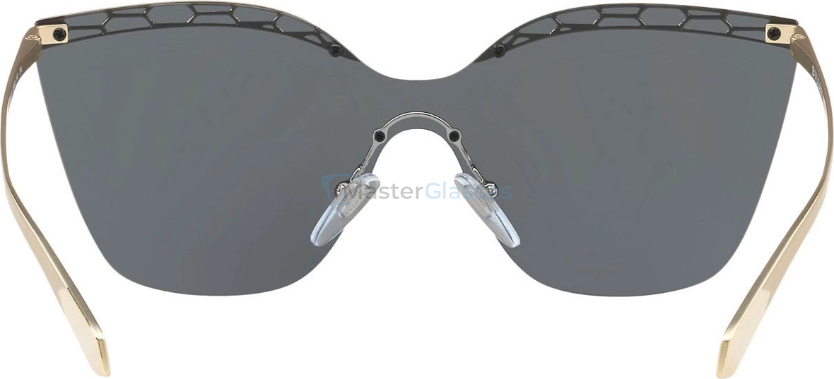 Солнцезащитные очки Bvlgari BV6093 278/87 Pale Gold/black