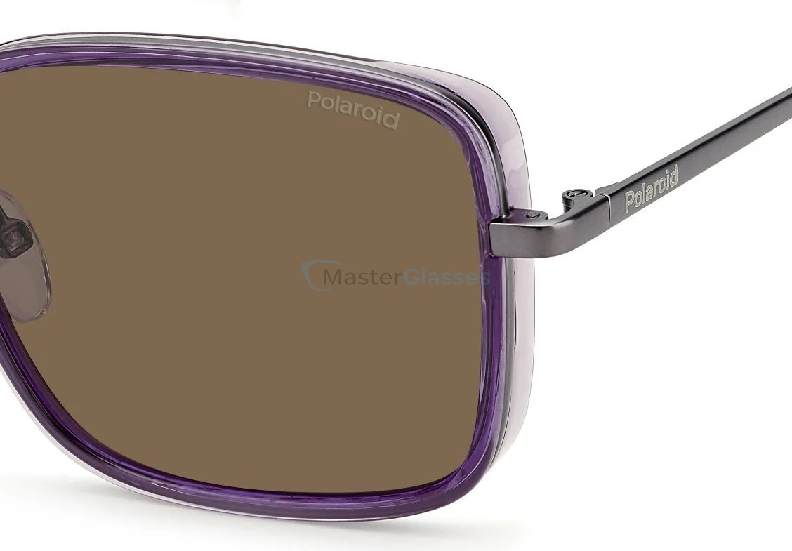 Солнцезащитные очки POLAROID PLD 6149/S/X S05, цвет GREY BRWN, BRONZE PZ