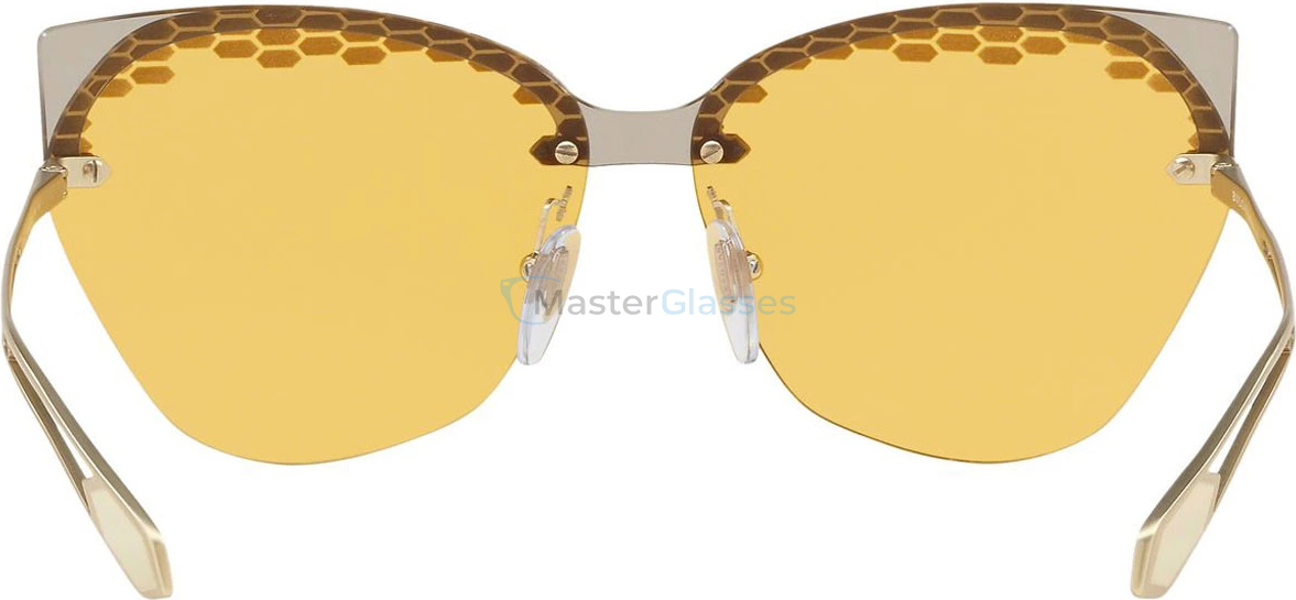 Солнцезащитные очки Bvlgari BV6107 204985 Taupe Transparent