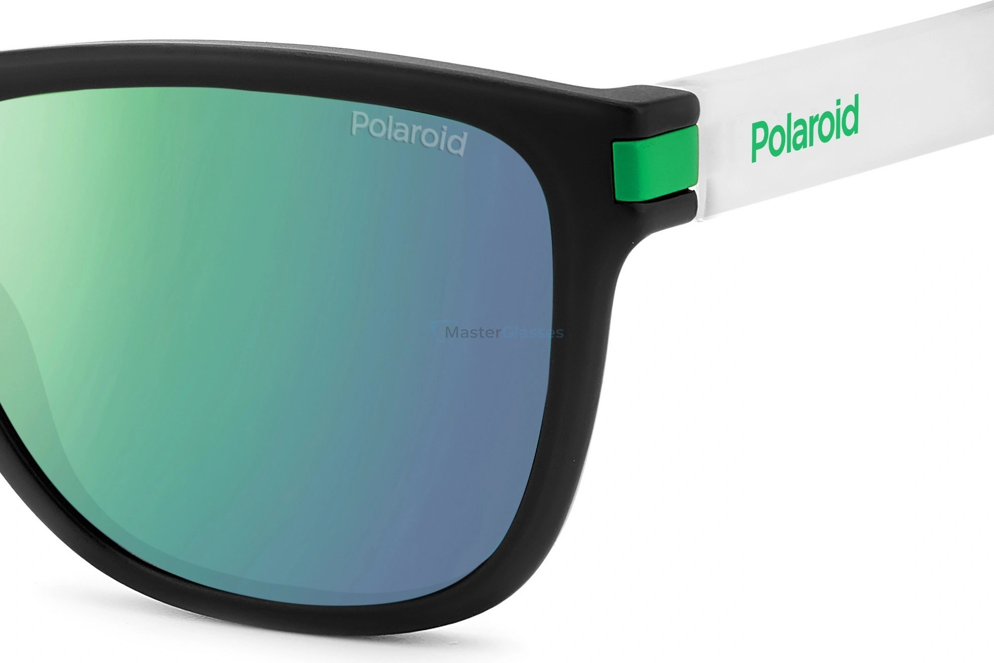   Polaroid PLD 2138/S 3OL Matte Black Green