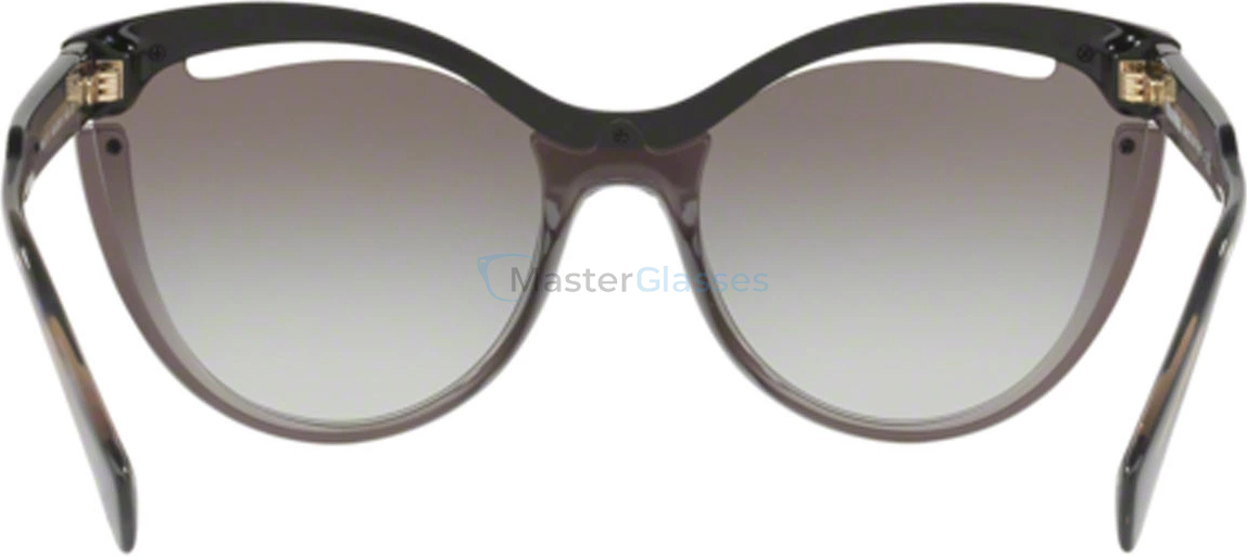 Солнцезащитные очки MIU MIU Core Collection MU 01TS 1AB3M1 Black/transparent Grey