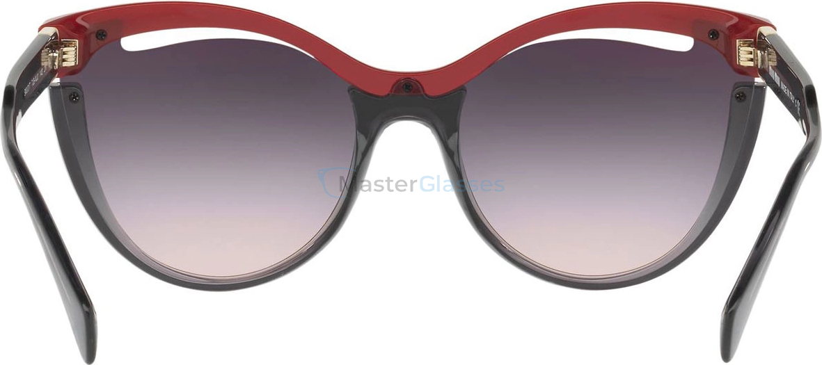 �������������� ���� MIU MIU Core Collection MU 01TS 7J8NJ0 Bordeaux/transparent Lilac