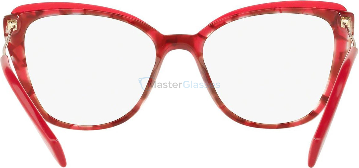  MIU MIU Core Collection MU 02QV 1101O1 Raspberry Havana/cocoa/rasp Tr