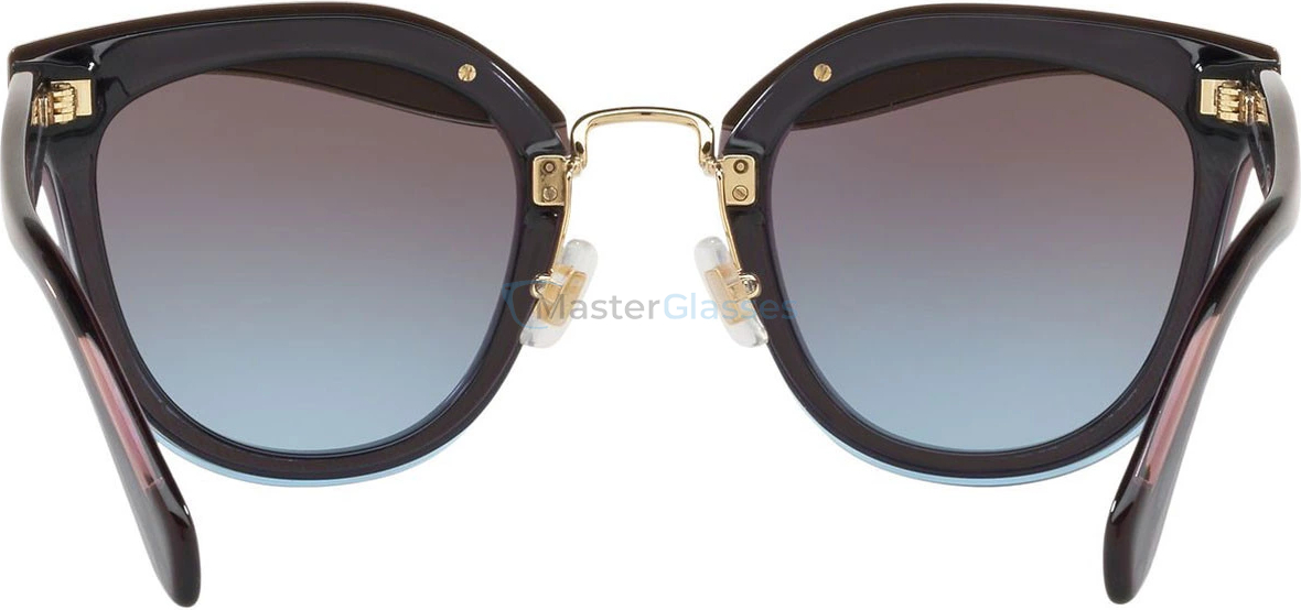 Солнцезащитные очки MIU MIU Core Collection MU 03TS B03152 Violet Transparent/glitter