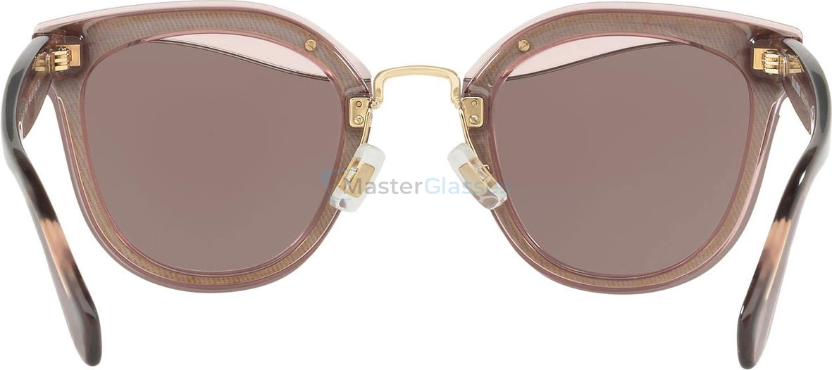 Солнцезащитные очки MIU MIU Core Collection MU 03TS SRO6X1 Transparent Pink/glitter