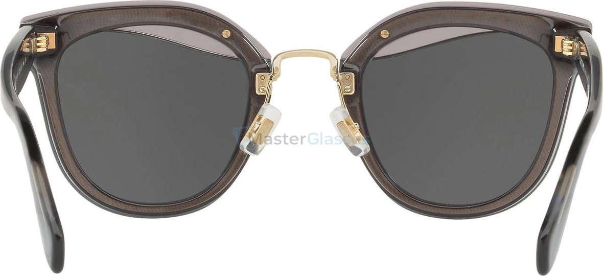 Солнцезащитные очки MIU MIU Core Collection MU 03TS UES5S0 Transparent Grey/glitter