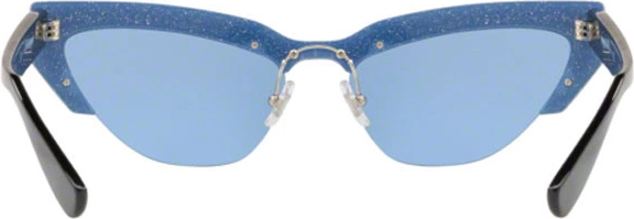 Солнцезащитные очки MIU MIU Special Project MU 04US 1202J1 Glitter Opal Blue Divisa