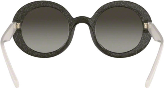 Солнцезащитные очки MIU MIU Core Collection MU 06US 1285O0 Transparent Smoke Glitter