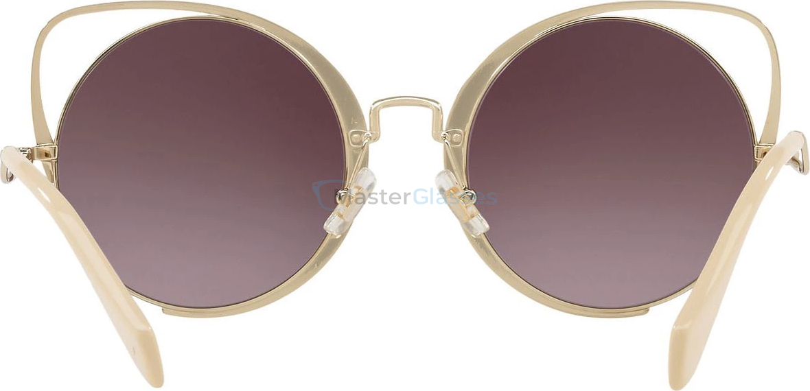 Солнцезащитные очки MIU MIU Core Collection MU 51TS 4UD085 Pale Gold/glieter Peach