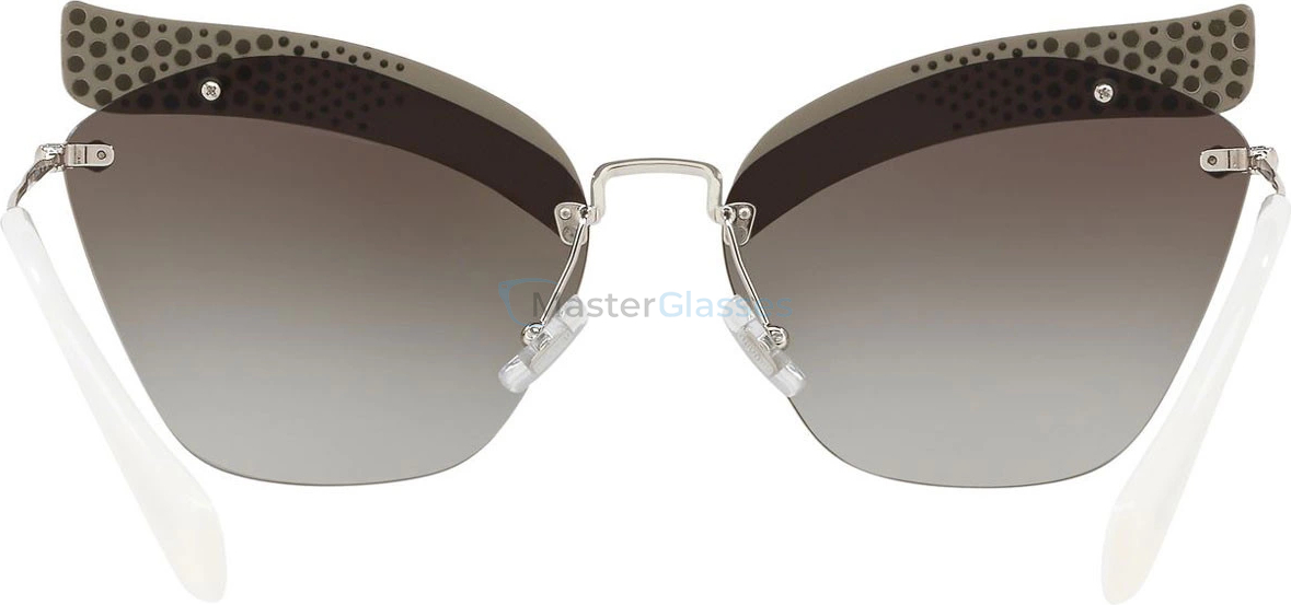 Солнцезащитные очки MIU MIU Special Project MU 56TS KJH5O0 Transparent Grey